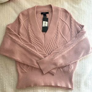 Forever 21 Medium Pink Knitted Sweater